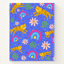 Cheetah Confetti Notizbuch
