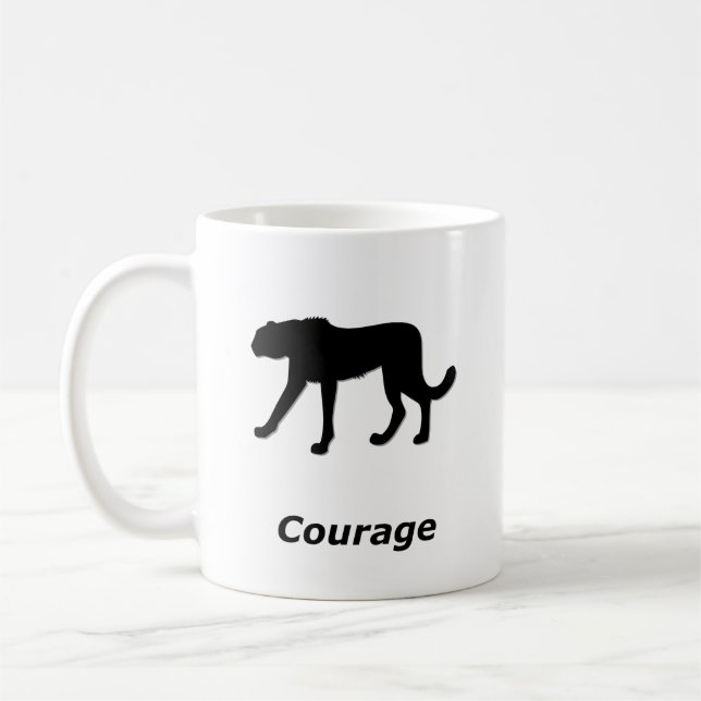Cheetah Courage Kaffeetasse (Links)