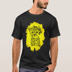 Cheetah Cub Predator T-Shirt Cat T Tierkästen