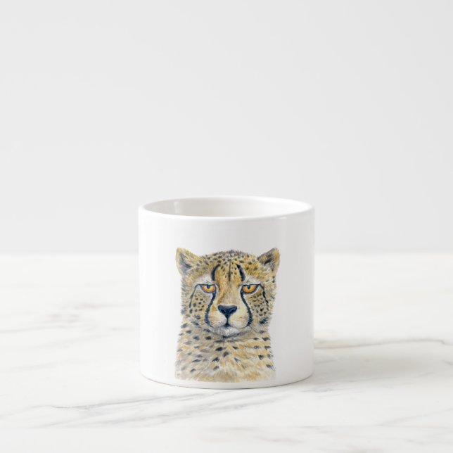 Cheetah Espressotasse (Vorderseite)