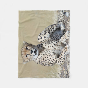 Cheetah Fleecedecke