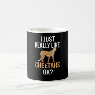 Cheetah Gift Cheetah Lover African Savanna Tier Kaffeetasse
