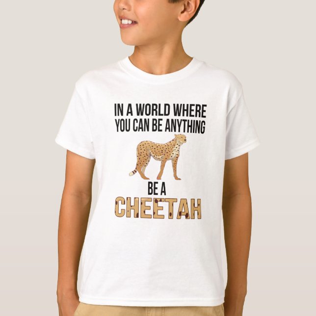 Cheetah Gift Cheetah Lover African Savanna Tier T-Shirt (Vorderseite)