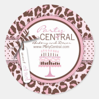 Cheetah Girl Business Sticker