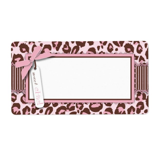 Cheetah Girl Name Tag (Vorne)