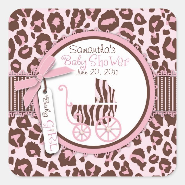 Cheetah Girl Sticker 2B (Vorderseite)
