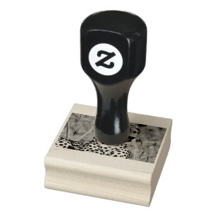 Cheetah Gummistempel