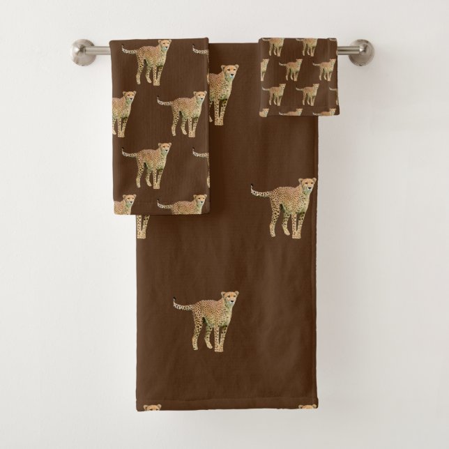 Cheetah Handtuch Set (Insitu)