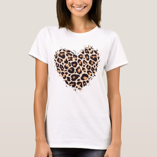 Cheetah Heart T-Shirt (Vorderseite)