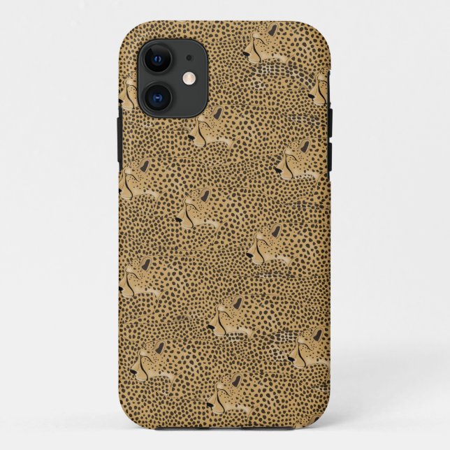 Cheetah iPhone SE + iPhone 5/5S, selten gibt es Fa Case-Mate iPhone Hülle (Rückseite)
