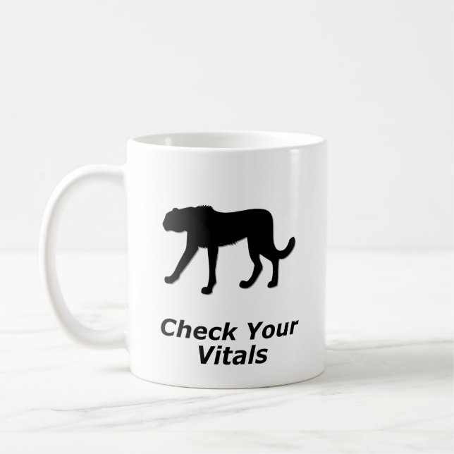 Cheetah Karo Ihre Vitale Tasse (Links)