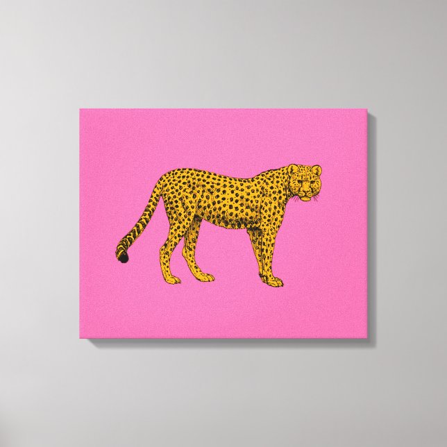 Cheetah Leinwanddruck (Vorderseite)