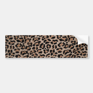 Cheetah Leopard Autoaufkleber