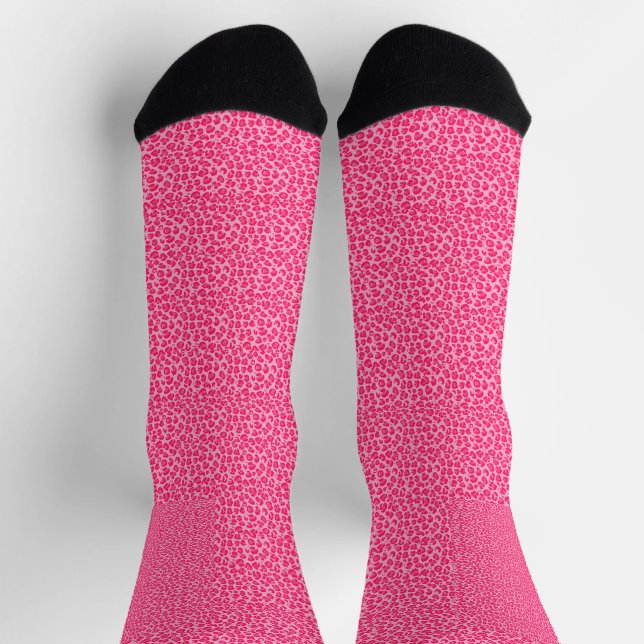 Cheetah Leopard Socken (Oben)