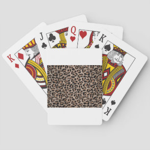 Cheetah Leopard Spielkarten
