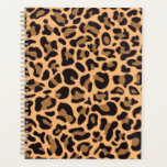 Cheetah Leopard Spots Wild Animal Print Planer<br><div class="desc">Wilde Safari- und Dschungeltierdrucke. Moderne,  schicke Geparde,  leopardene Hautfarbe in brauner Farbe.</div>