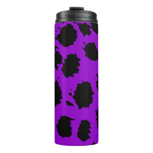 Cheetah Lila Thermosbecher