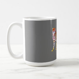 Cheetah Mother with Cubs Motif Predator Cat Animal Kaffeetasse