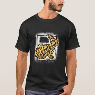 Cheetah Oaster Bunny Happy Ostertag geblasen T-Shirt