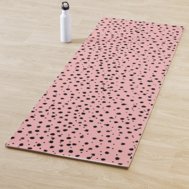 Cheetah Pattern auf Bubblegum Pink Yogamatte (Beispiel)