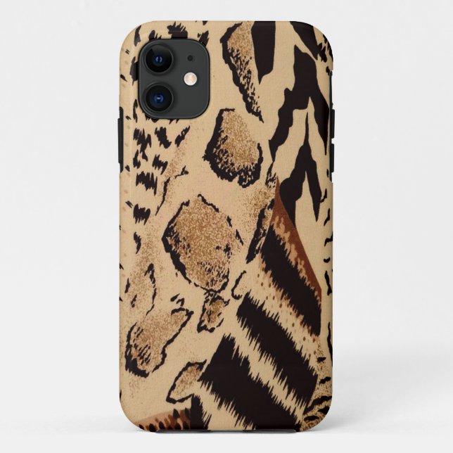 Cheetah Pattern Case-Mate iPhone Hülle (Rückseite)