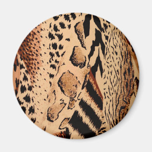 Cheetah Pattern Magnet