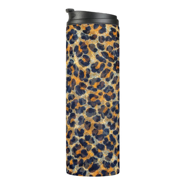 Cheetah Pattern Thermosbecher (Nach rechts gedreht)