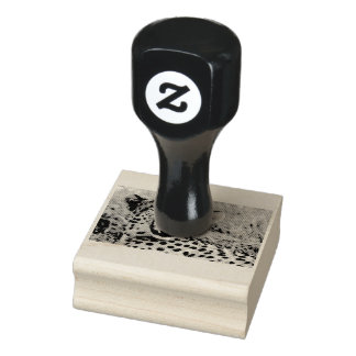 Cheetah Portrait Gummistempel
