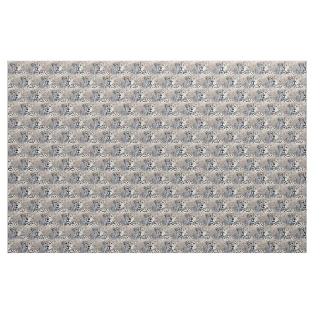 Cheetah Portrait Stoff (Yard (91,4 cm))