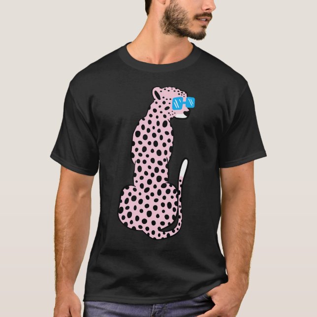 Cheetah Preppy Blackpink T-Shirt (Vorderseite)