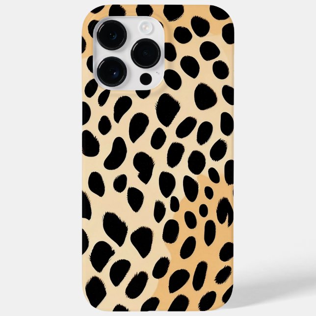Cheetah Print Pattern Case-Mate iPhone Hülle (Rückseite)