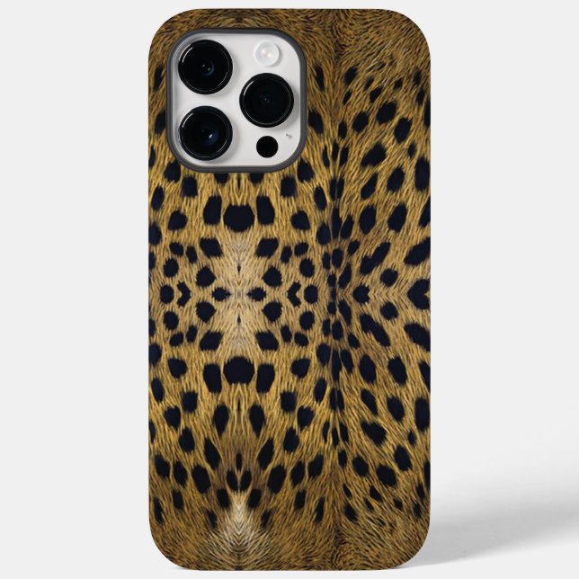Cheetah Print Pattern Case-Mate iPhone Hülle (Rückseite)