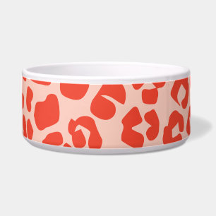 Cheetah Print Pattern Red Napf