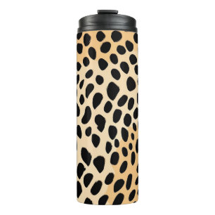 Cheetah Print Pattern Thermosbecher