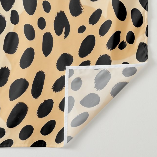 Cheetah Print Pattern Wandteppich (Detail)