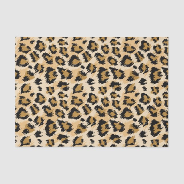 Cheetah Print Seidenpapier (Vorderseite)