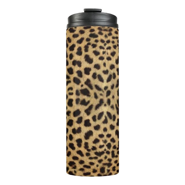 Cheetah Print Thermosbecher (Vorderseite)