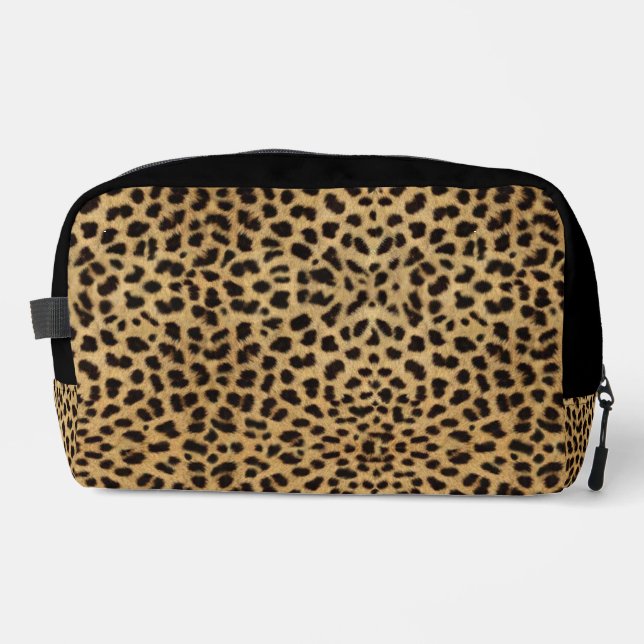 Cheetah Print Waschbeutel (Vorderseite)