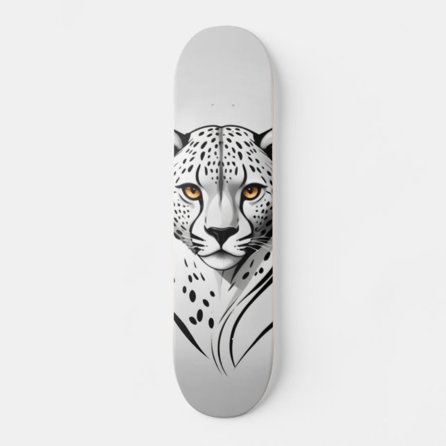 Cheetah Skateboard (Vorderseite)