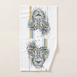 Cheetah Snow Edition Handtuch
