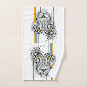 Cheetah Snow Edition Handtuch
