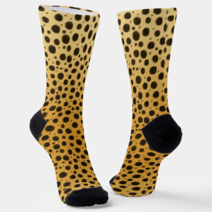 Cheetah Spots Exotic Animal Print Socken