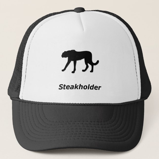 Cheetah Steakholder Truckerkappe (Vorderseite)
