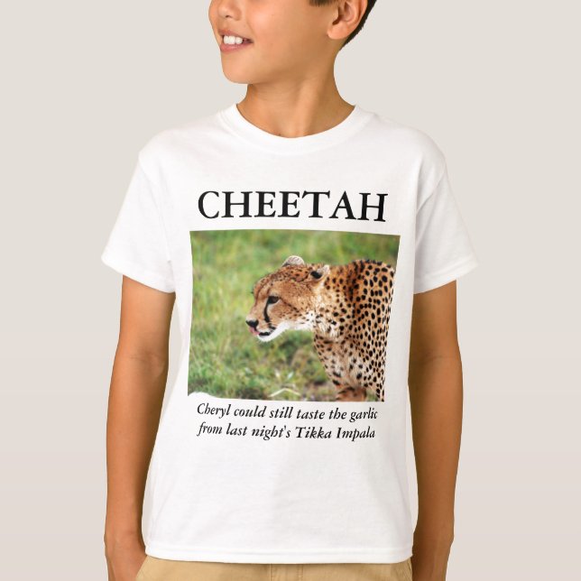 Cheetah-T - Shirt (Vorderseite)