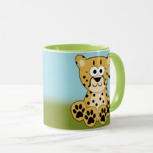 Cheetah Tasse