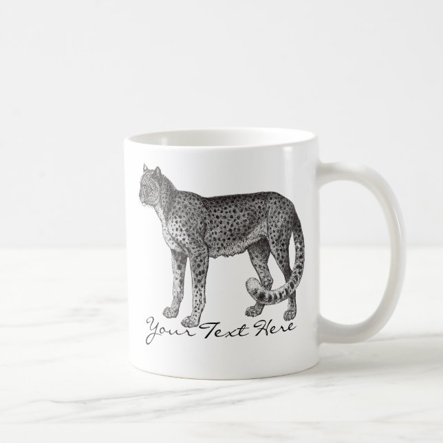Cheetah Tasse (Rechts)