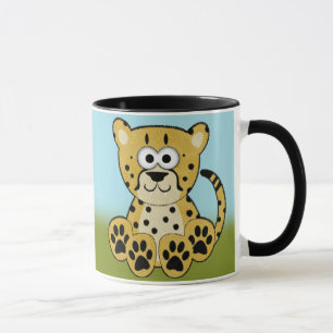 Cheetah Tasse