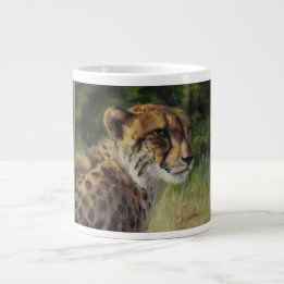 Cheetah-Tasse Jumbo-Tasse