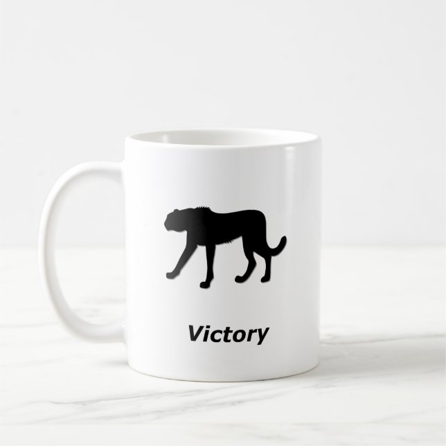 Cheetah Victory Tasse (Links)