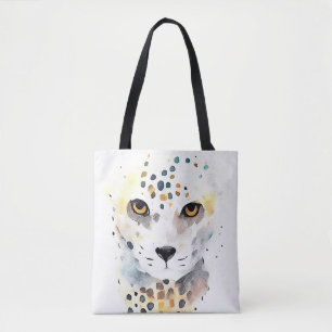 Cheetah Wild Animal Nature Wasserfarbe Malerei